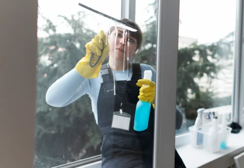Nettoyage de vitres intérieures et extérieures à Réchésy